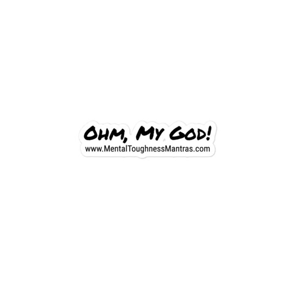 Ohm, My God! - Bubble-free Stickers