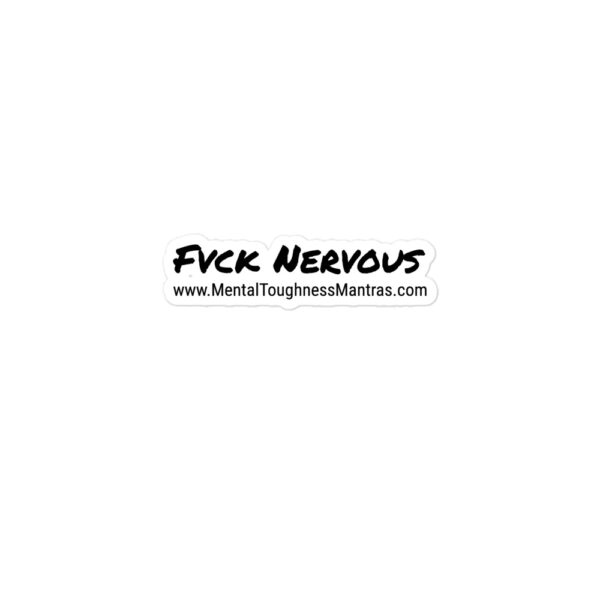 Fvck Nervous - Bubble-free Stickers