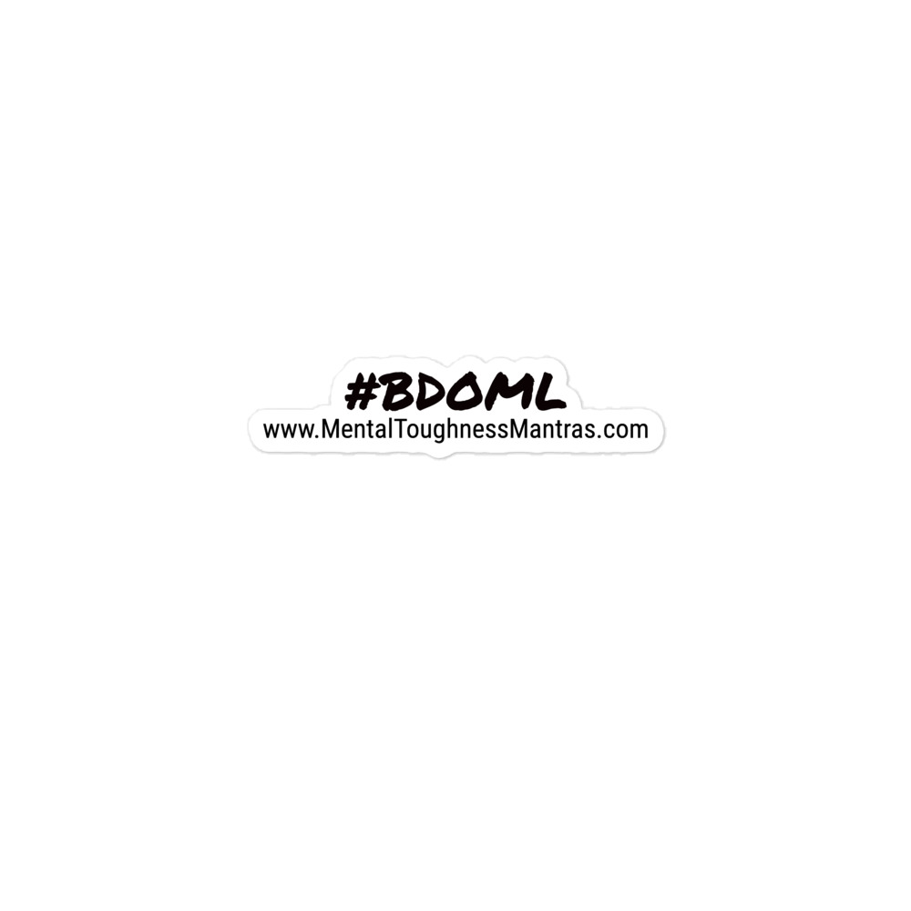 #BDOML - Bubble-free Stickers