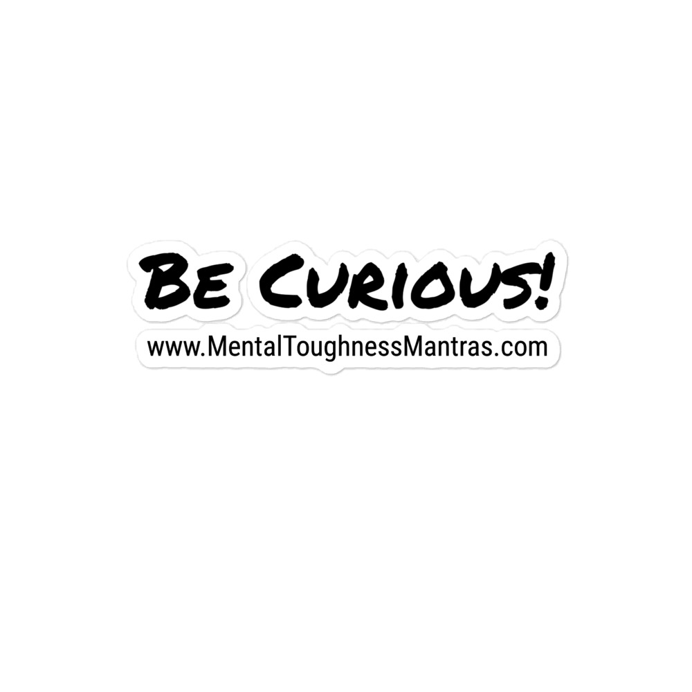 Be Curious! - Bubble-free Stickers - Image 2