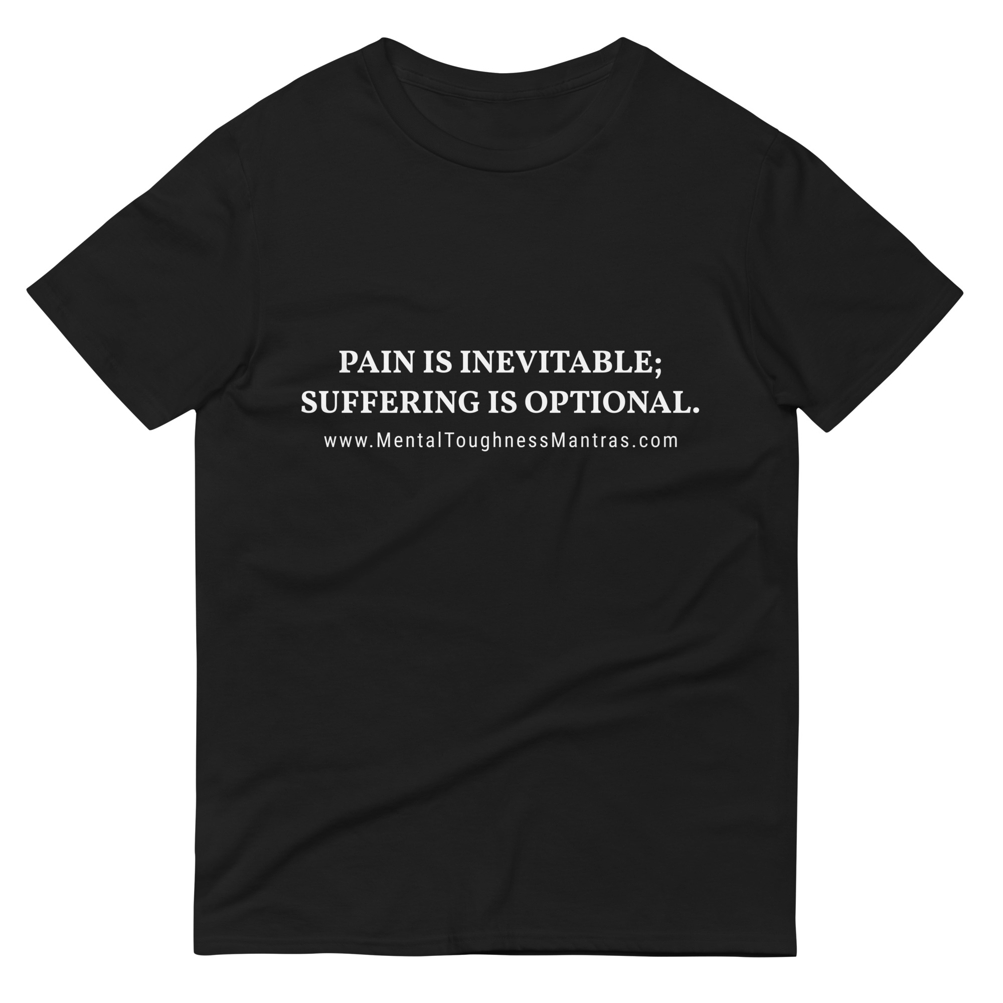 Pain is inevitable; suffering is optional - Unisex T-shirt - Image 2
