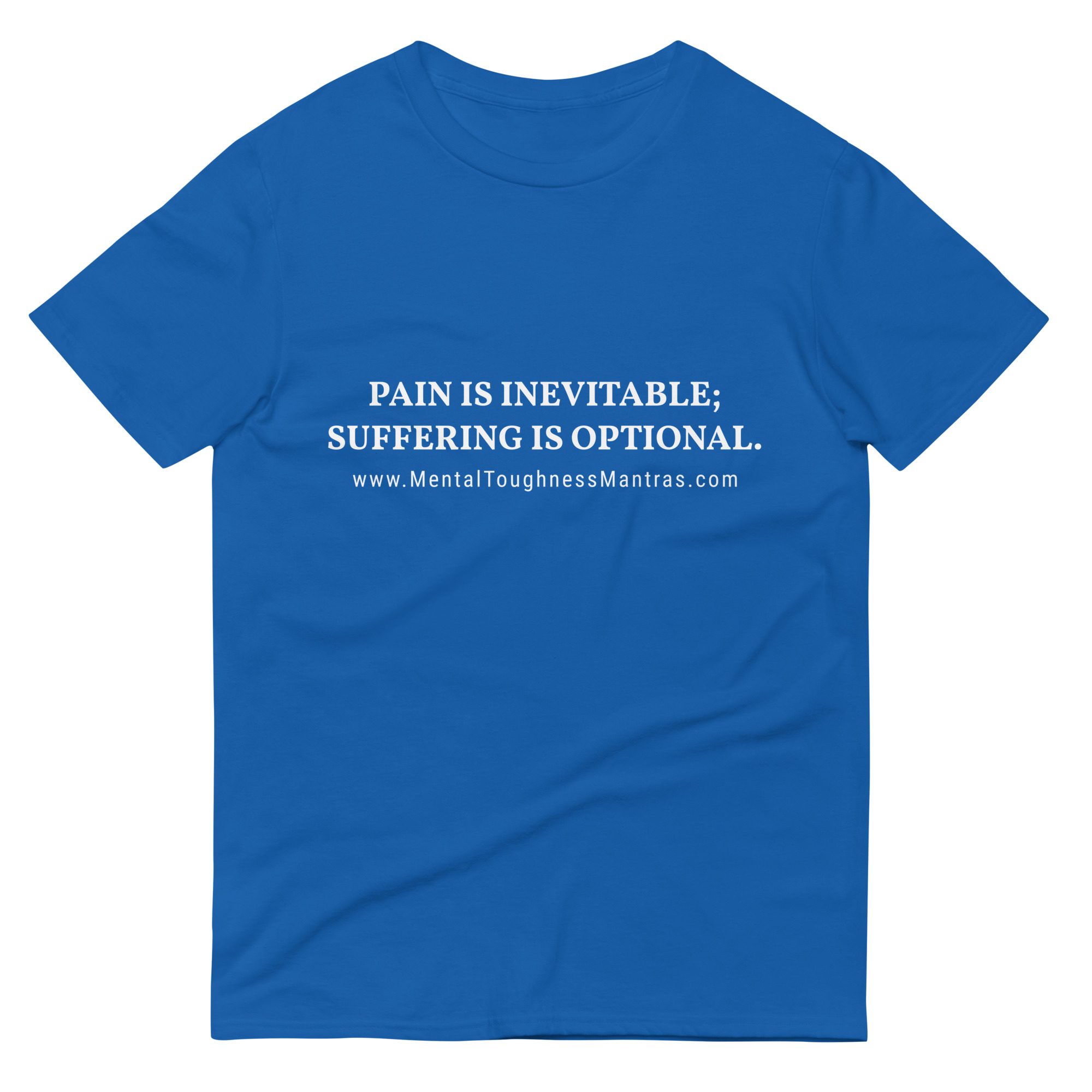 Pain is inevitable; suffering is optional - Unisex T-shirt - Image 4