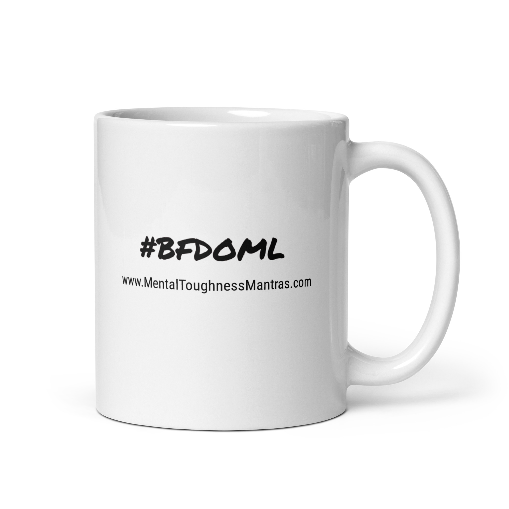 #BFDOML - White Glossy Mug - Image 2