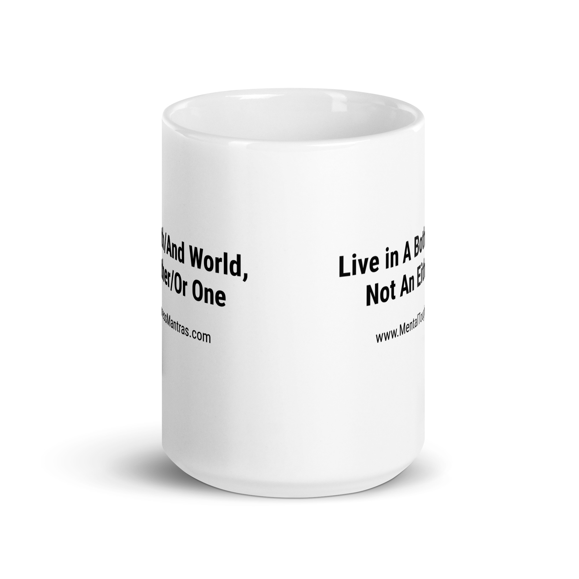 Live in A Both/And World, Not An Either/Or One - Mug - Image 6