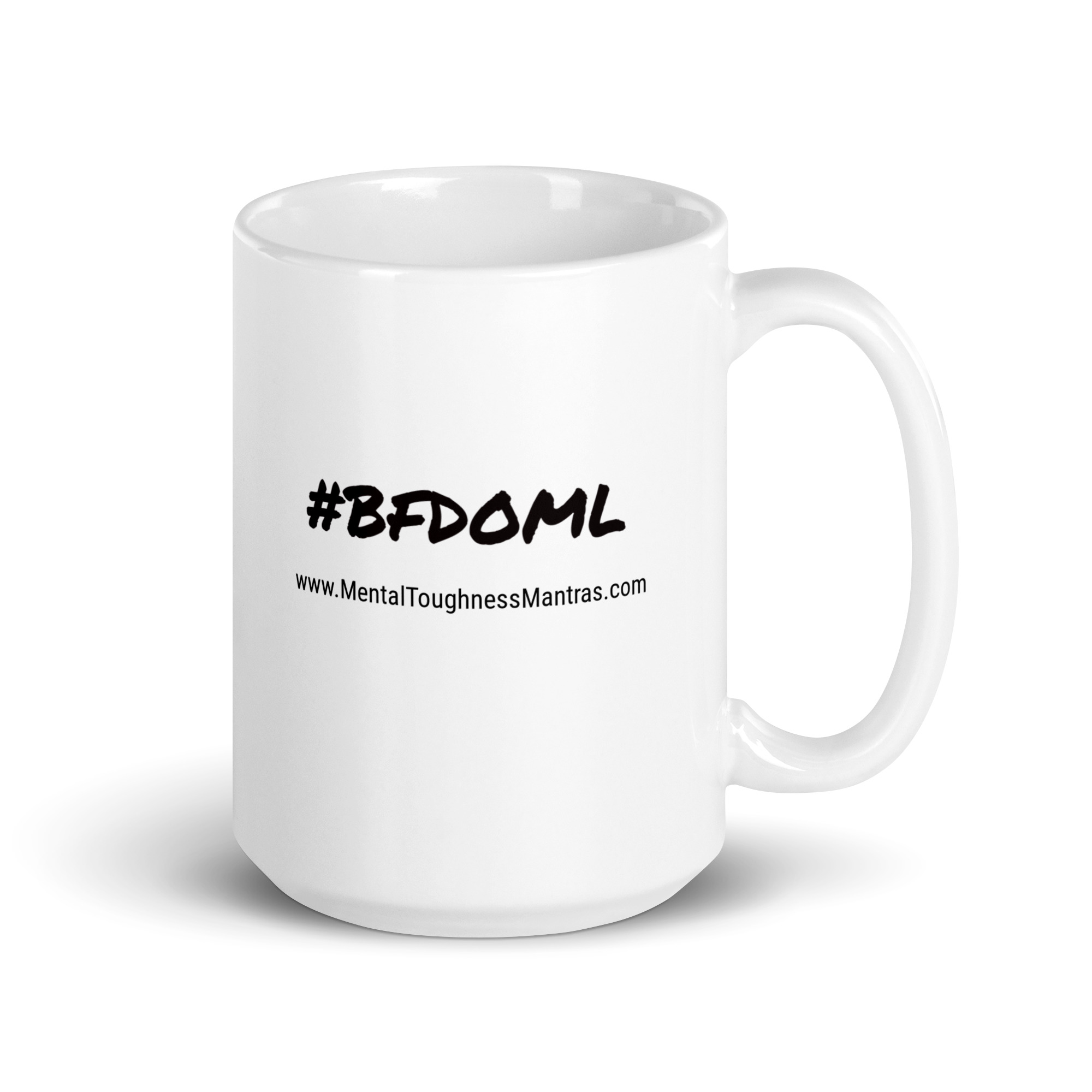 #BFDOML - White Glossy Mug