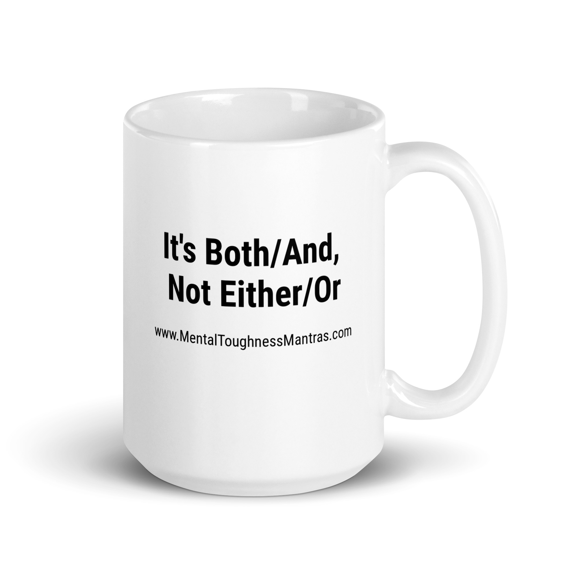It's Both/And, Not Either/Or - Mug - Image 4