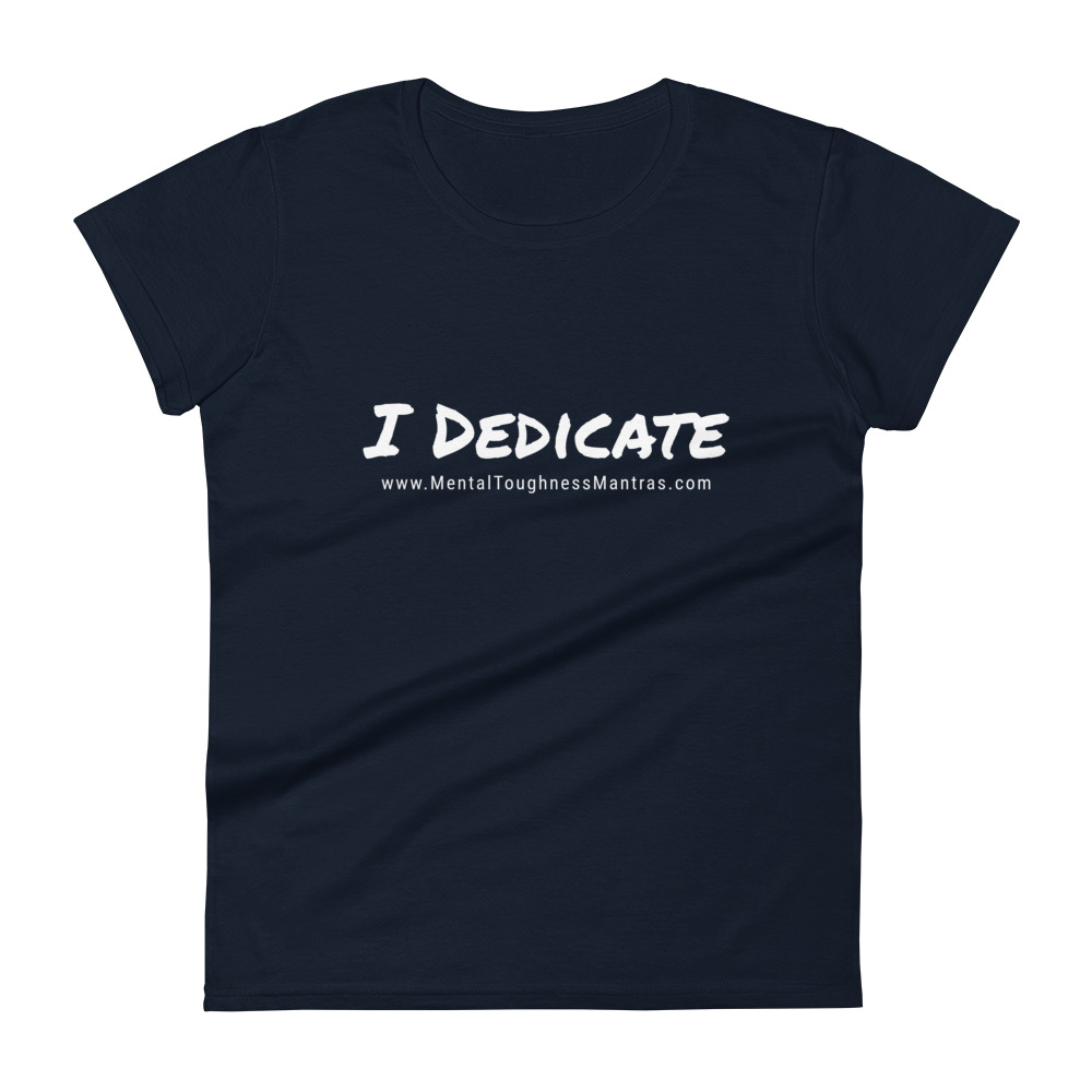 I Dedicate - Women's T-shirt - Image 3