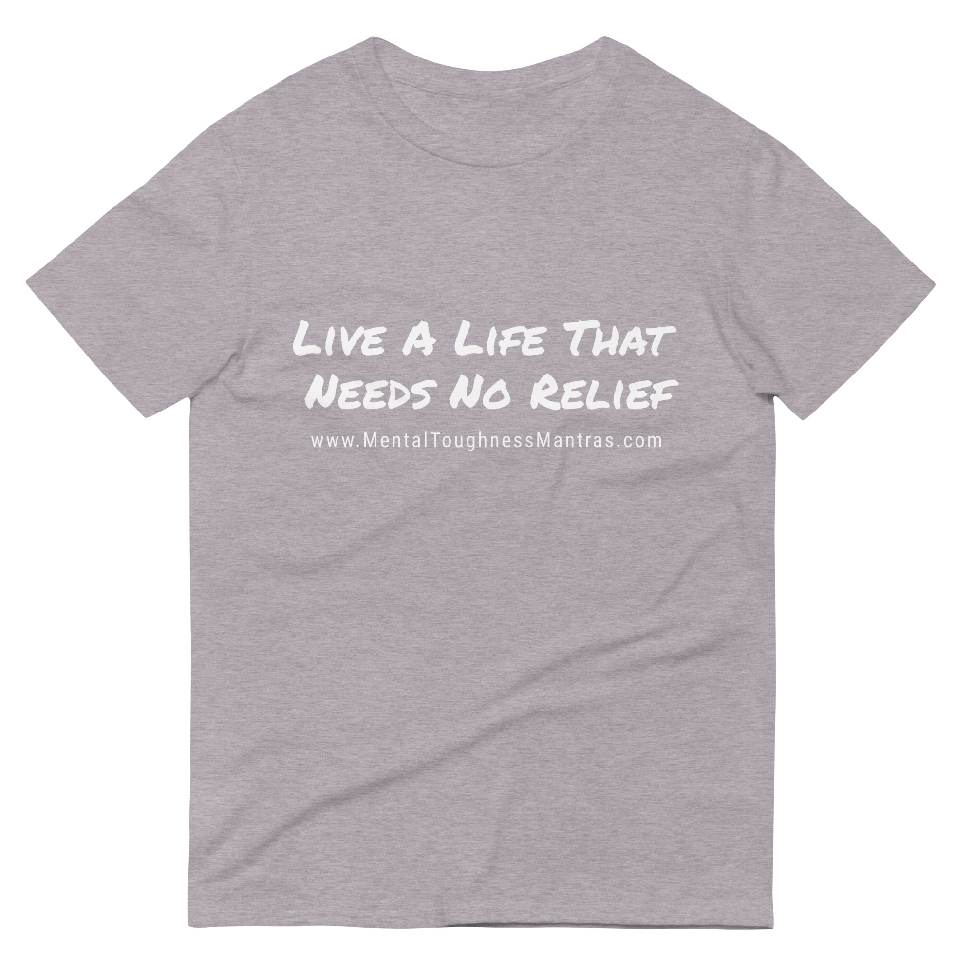 Live A Life That Needs No Relief - Unisex T-Shirt - Image 5
