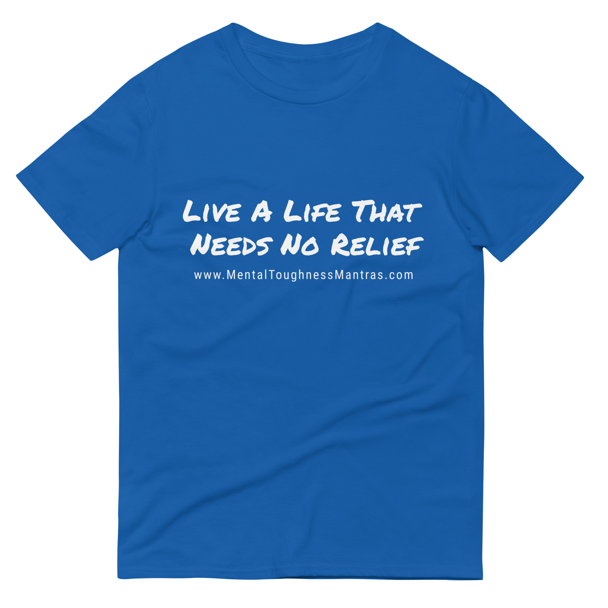 Live A Life That Needs No Relief - Unisex T-Shirt - Image 4