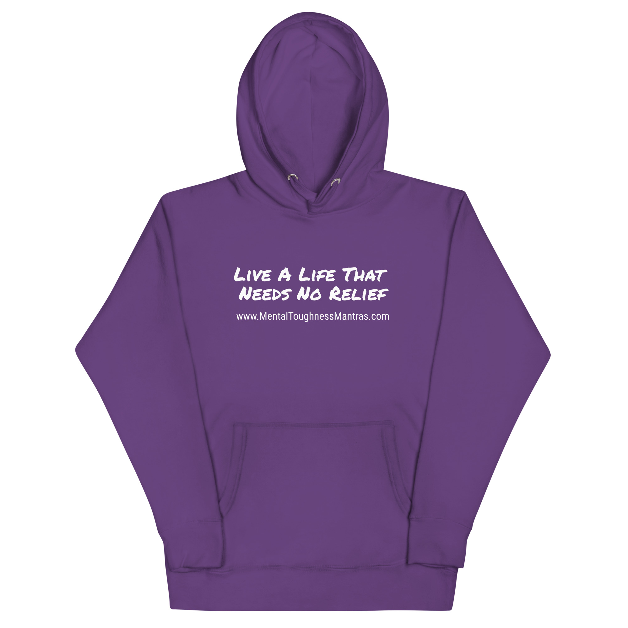 Live A Life That Needs No Relief - Hoodie - Image 6