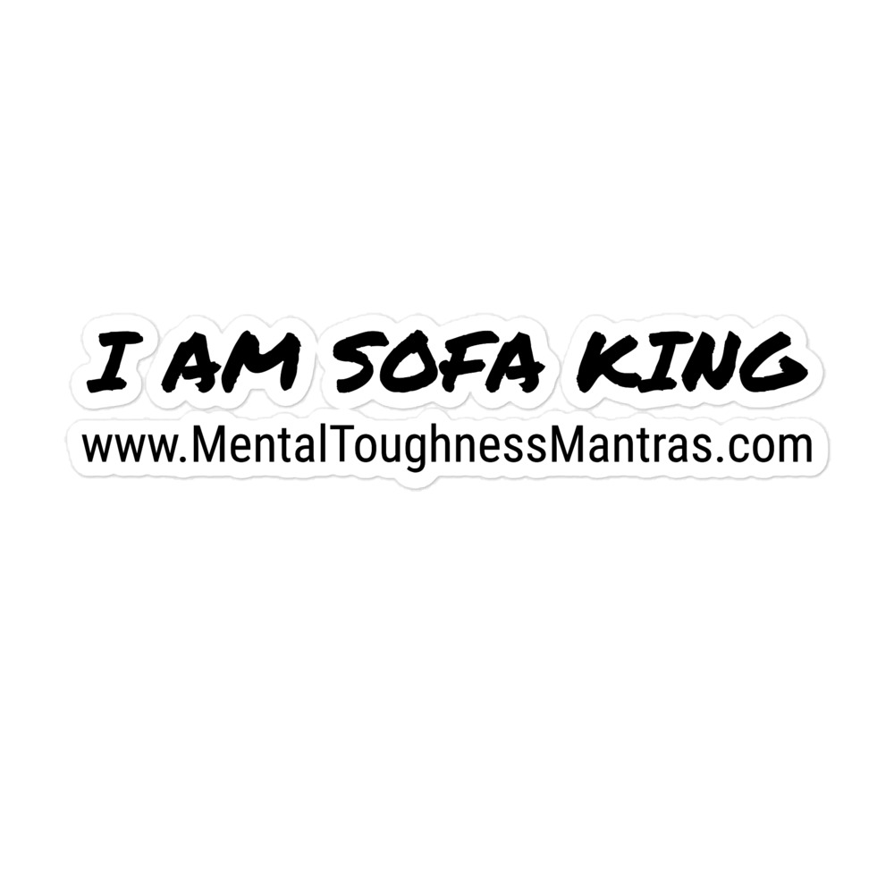 I AM SOFA KING - Bubble-free stickers - Image 3