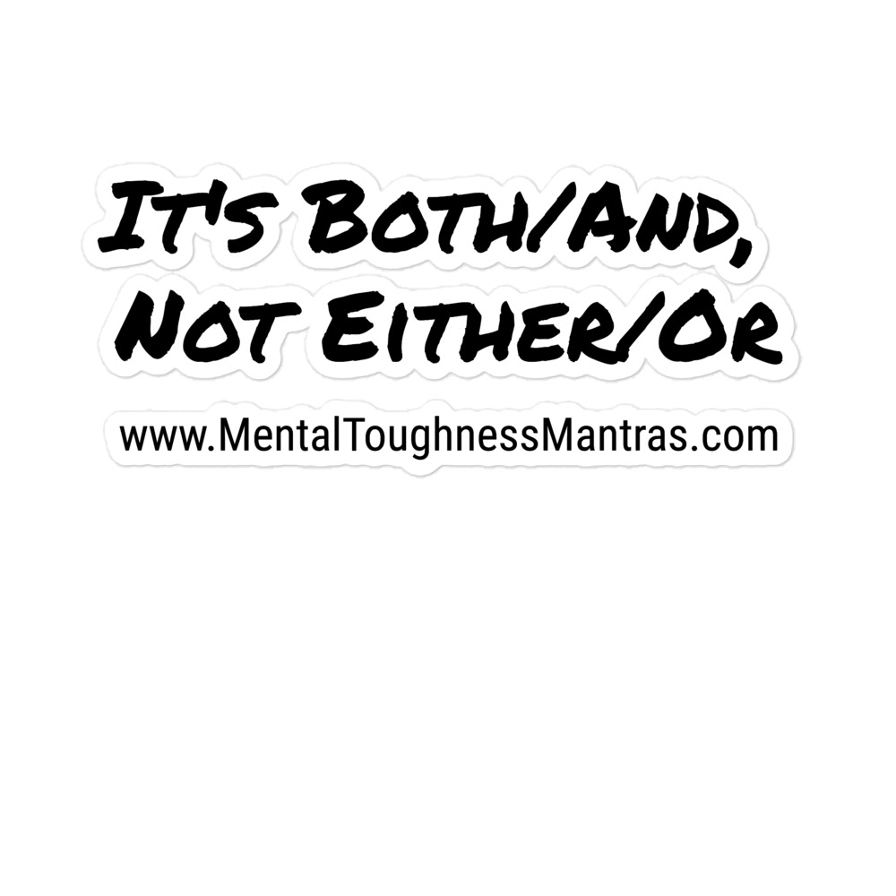 It's Both/And, Not Either/Or - Bubble-Free stickers - Image 3