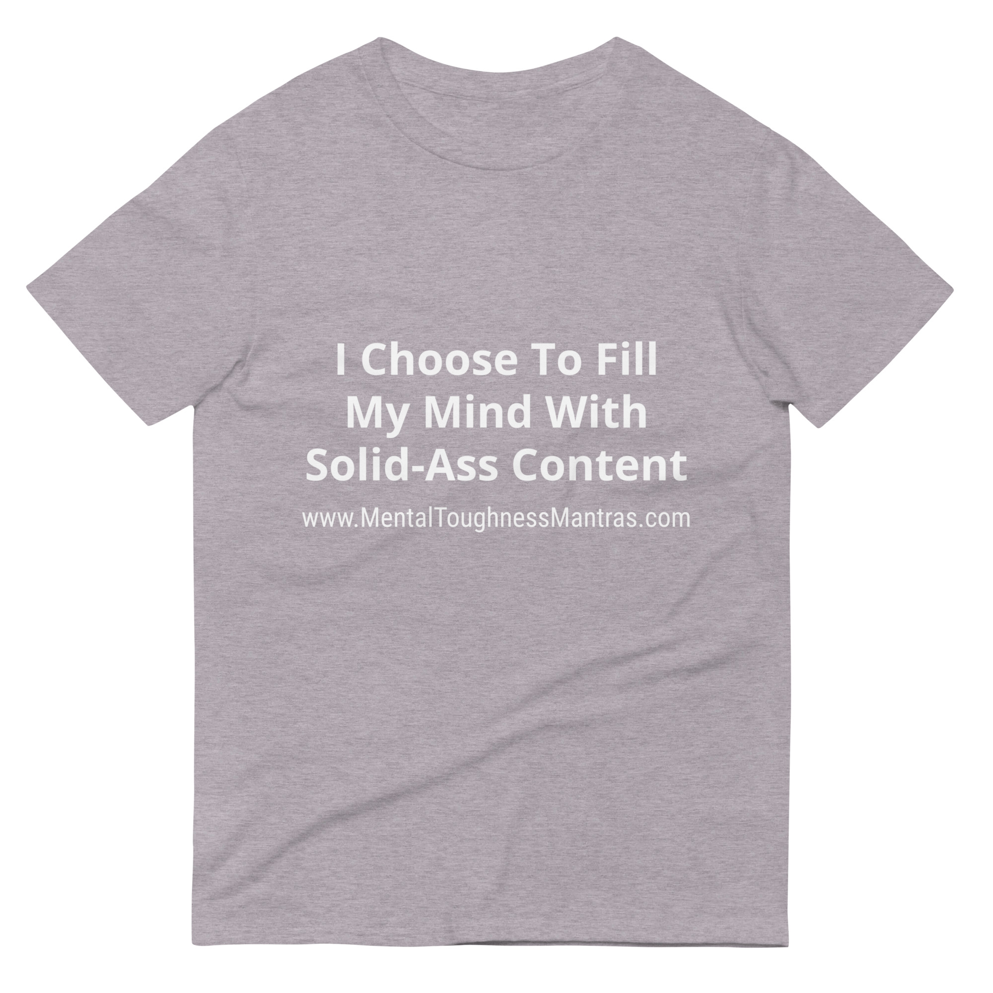 I Choose To Fill My Mind With Solid-Ass Content - Unisex T- Shirt - Image 5