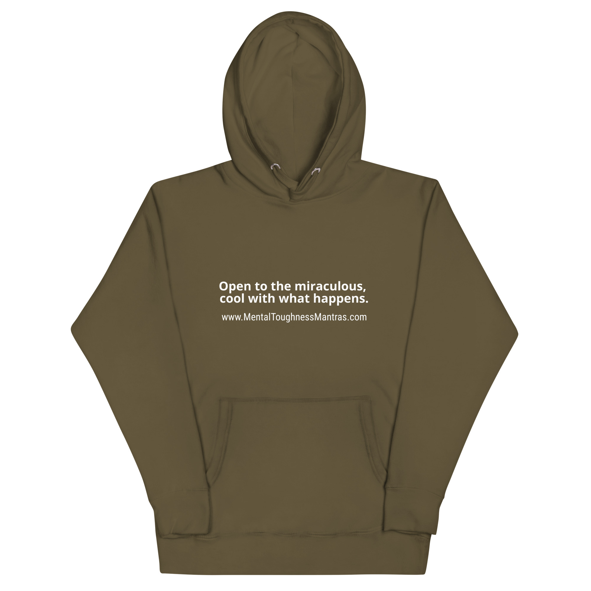 Open to the miraculous, cool with what happens. - Hoodie - Image 8