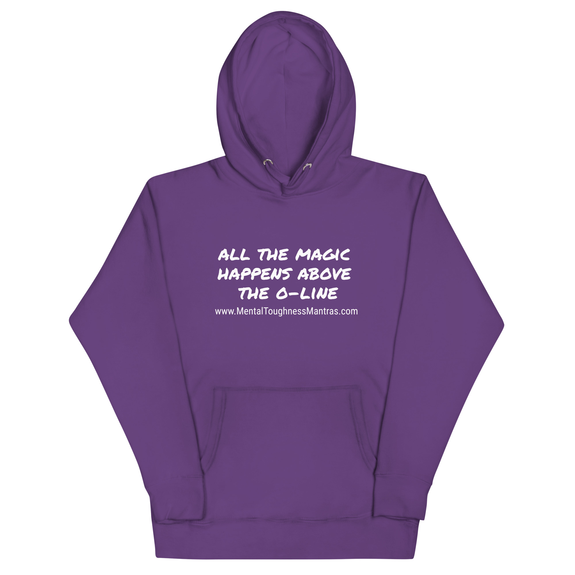 All the magic happens above the o-line - Hoodie - Image 7