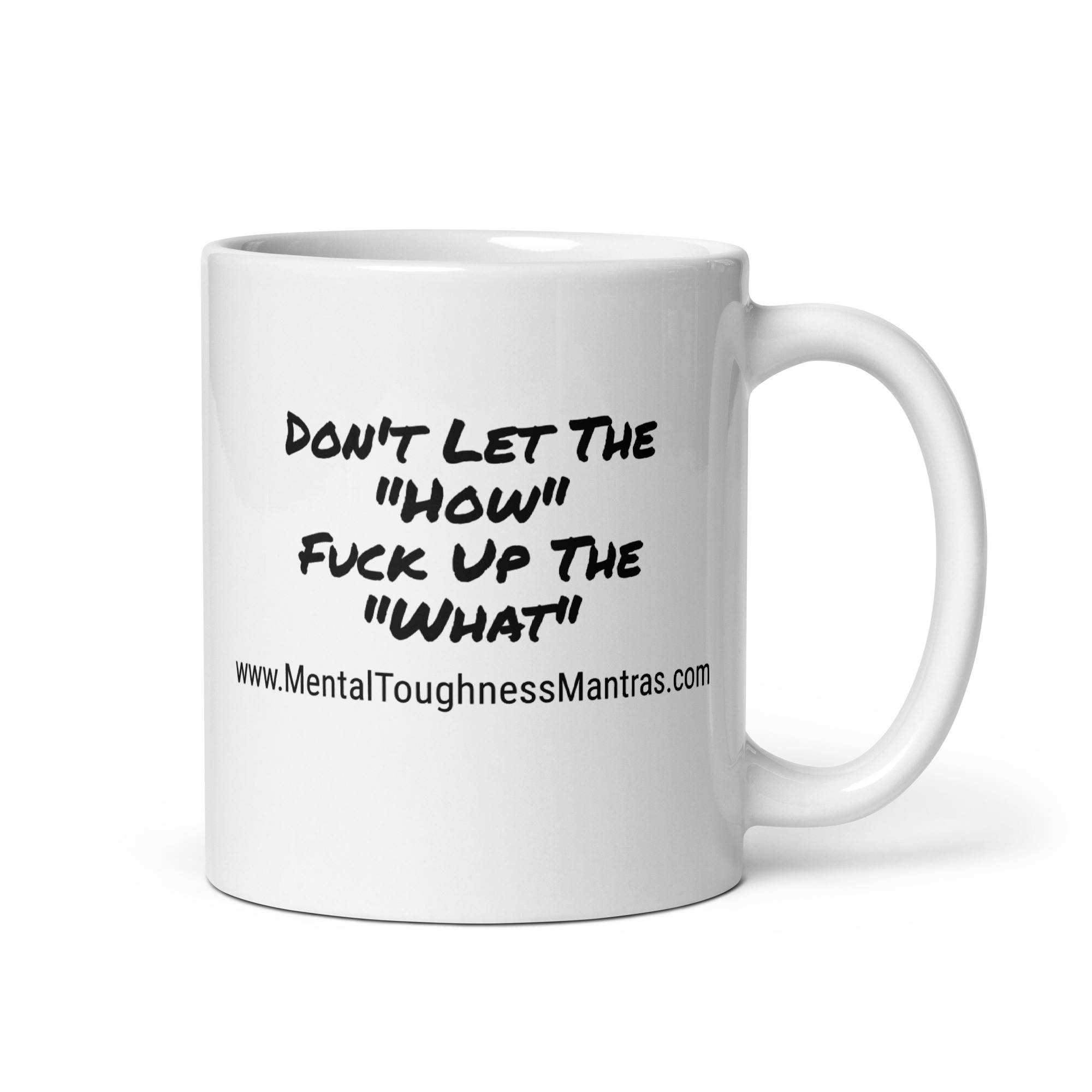 Don't Let The "How" Fuck Up The "What" - Mug - Image 2