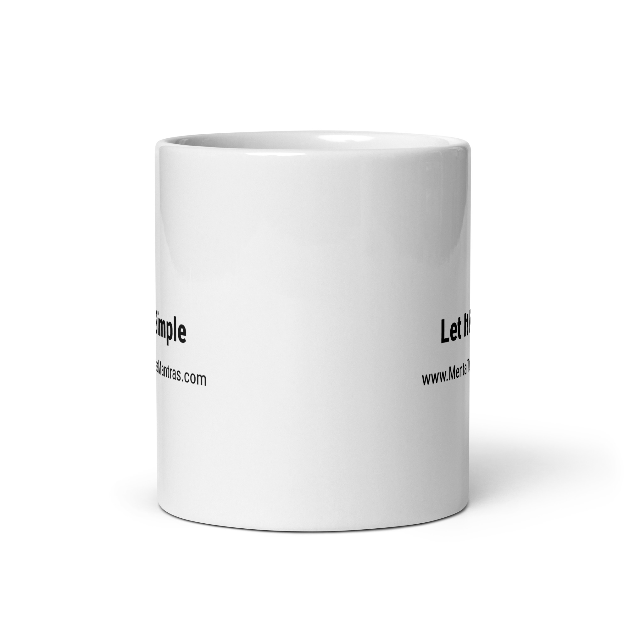 Let It Be Simple - Mug - Image 3